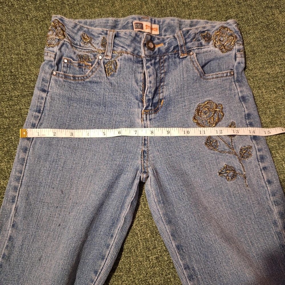 Embroidered Blue Jeans - Picture 3 of 7